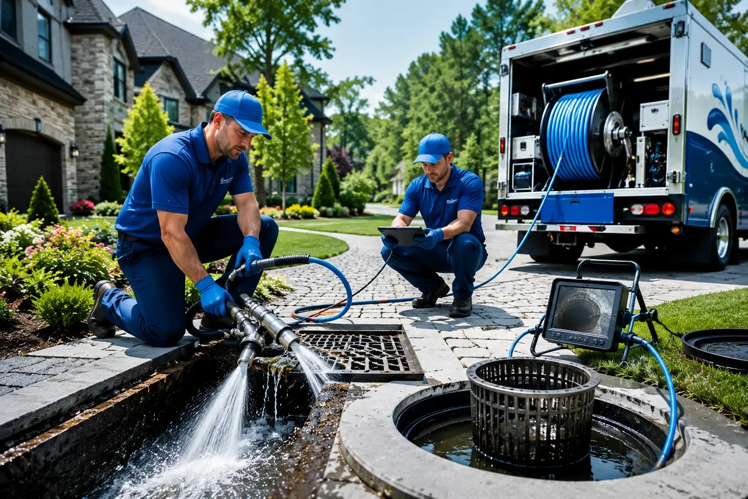 Local outdoor drain cleaning professionals in West Newfield, ME